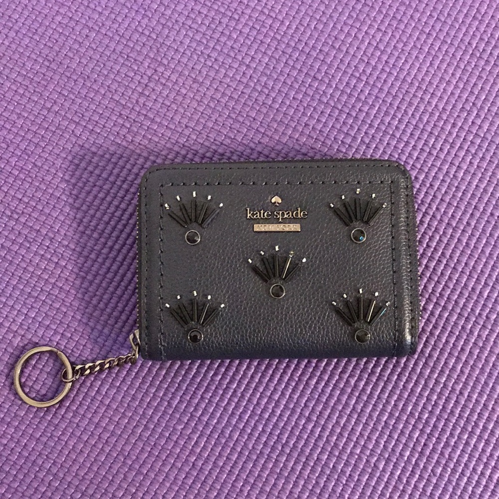 Kate Spade mini zip around wallet